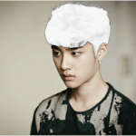 도경수가 <b>백발</b>하면 이런느낌일까?