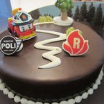 아이가 좋아하는 로보카폴리 <b>케익</b>!!