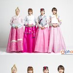 추석맞이 걸그룹 스카프 <b>한복사진</b>