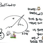 아이돌의 <b>친필</b> 추석편지