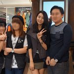 흑발로 변신한 유이! 소두 인증??!! 사람이 아니<b>무니</b>다
