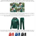 <b>kbs</b> 닥치고 패밀리의 최우식! 컬러풀한 트레이닝복 패션