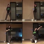 exid 막내 정화 댄스 연습 영상