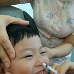 소아과에서 울지 않고 예방<b>접종</b> 성공!!!