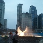 일주일전 화성시 동탄 메타폴리스에서 <b>분수</b> 봤던 커플분들
