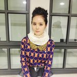 어릿광대로 <b>분장</b>한 한가인.  밀랍인형같네.(1)
