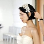 웨딩드레스 입은 김민정 몸매<b>bbb</b>