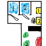 여자화장실 몰래 훔쳐본 변태