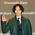 <b>윤상현</b>, 김강우 패션쇼 포토월