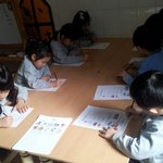 맡겨주시고 붙여주신 최고의 어린이들..<b>정규</b>과목 영어 <b>수업</b> 중에... 