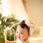 보윤이가 훌쩍 <b>자라</b> 8개월이 되었네요!