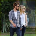 <b>앤드류</b> 가필드&amp;엠마 스톤 커플 이제 부부 포스