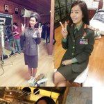 김유미 북한장교 변신~ <b>제복</b>입고 귀요미 셀카질~~^^