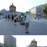 한글날 공휴일 <b>지정</b>기념)  광화문에서 1인시위 했던 사람입니다.