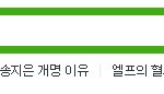 네이버에 <b>엘프</b> 혈서