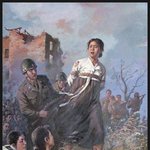 [조금 혐오]한국전쟁<b>당시</b> 미군을 그린 북한