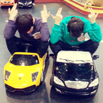<b>틴탑</b> 막내들 예능감 터져터져 ㅋㅋㅋ95라인의 스포츠카?