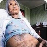 위안부들이 고기를 먹고 싶어 운다