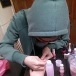 남친이 <b>네일</b>아트 해줬음ㅎㅎㅎ