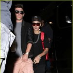 다시 만나서 저녁 식사하는 거 딱 걸린 저스틴 <b>비버</b> 커플