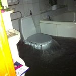 공중 화장실 사용 팁이다.