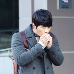 <b>추운</b>날씨속 드라마촬영중인 서인국