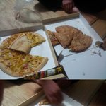 개념없는 피자에땅..