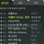￥양요섭 멜론 2위!!!￥