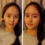 <b>올백</b>머리한 김소현