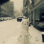(사진有)<b>눈</b>치우다 <b>눈사람</b>만들었음ㅋㅋㅋ