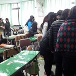 학교 쉬는 시간에 고구마 구어먹기!!!!!!!!!!!