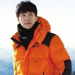 등산복 <b>패딩</b> 패션의 연예인들