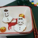 아까워서 못 먹어~ <b>마쉬</b>멜로우 눈사람 쿠키