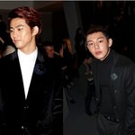 전시회 찾은 남자배우 블랙 <b>수트</b> 전쟁!!!