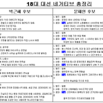 18대 <b>대선</b> 네가티브 총정리