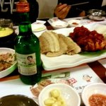 보쌈과 소주 만남!
