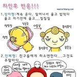 고백하고 <b>차인</b> 후 반응 14가지 jpg