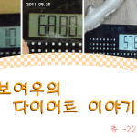 - 느릿느릿 장기간 다이어트이야기  1편 (음식과 습관)