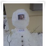 눈사람 만들기~
