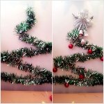 나홀로 크리스마스 벽트리 만들기! 따라쟁이 따라쟁이^*^