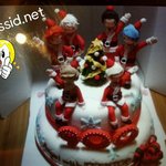 틴탑이 받은 크리스마스 <b>케잌</b>은?