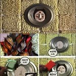 라면 <b>수프</b>로 만든 작품 (펌)