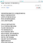 올해 <b>sbs</b>가요대전 가수별 분량정리.jpg