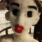 [사진有]이게진짜눈사람이죠!! ㅎㅎ 동글동글 눈사람지겨워!!