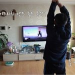 Xbox360 나이키+ 키넥트 트레이닝으로 아빠의 유연성 확인