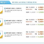 음원 가격 비교 해봣어용ㅜ