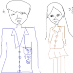 학교2013 <b>흥수</b>,하경,남순,강주 그림그리기