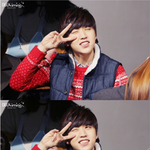 빨강니트 입은 <b>b1a4</b> 산들, 애교 포텐 터지는 중!!