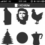 간단한 터치만으로도 작품이 되는 데코드로우