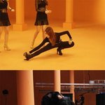 有 나인뮤지스 스트레칭하는 모습 ㅎㄷㄷ